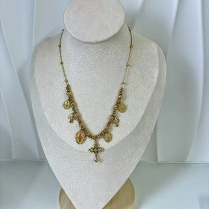 (C110)COLLANA DONNA IN ACCIAIO INOX | WOMEN'S NECKLACE IN STAINLESS STEEL