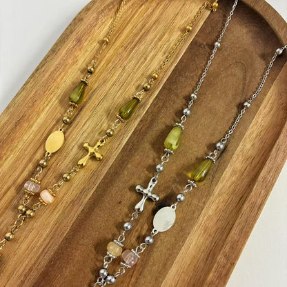 (C111)COLLANA DONNA IN ACCIAIO INOX | WOMEN'S NECKLACE IN STAINLESS STEEL