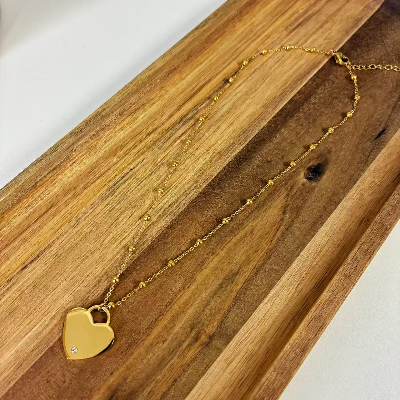 (C112)COLLANA DONNA IN ACCIAIO INOX | WOMEN'S NECKLACE IN STAINLESS STEEL