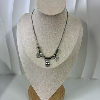 (C113)COLLANA DONNA IN ACCIAIO INOX | WOMEN'S NECKLACE IN STAINLESS STEEL