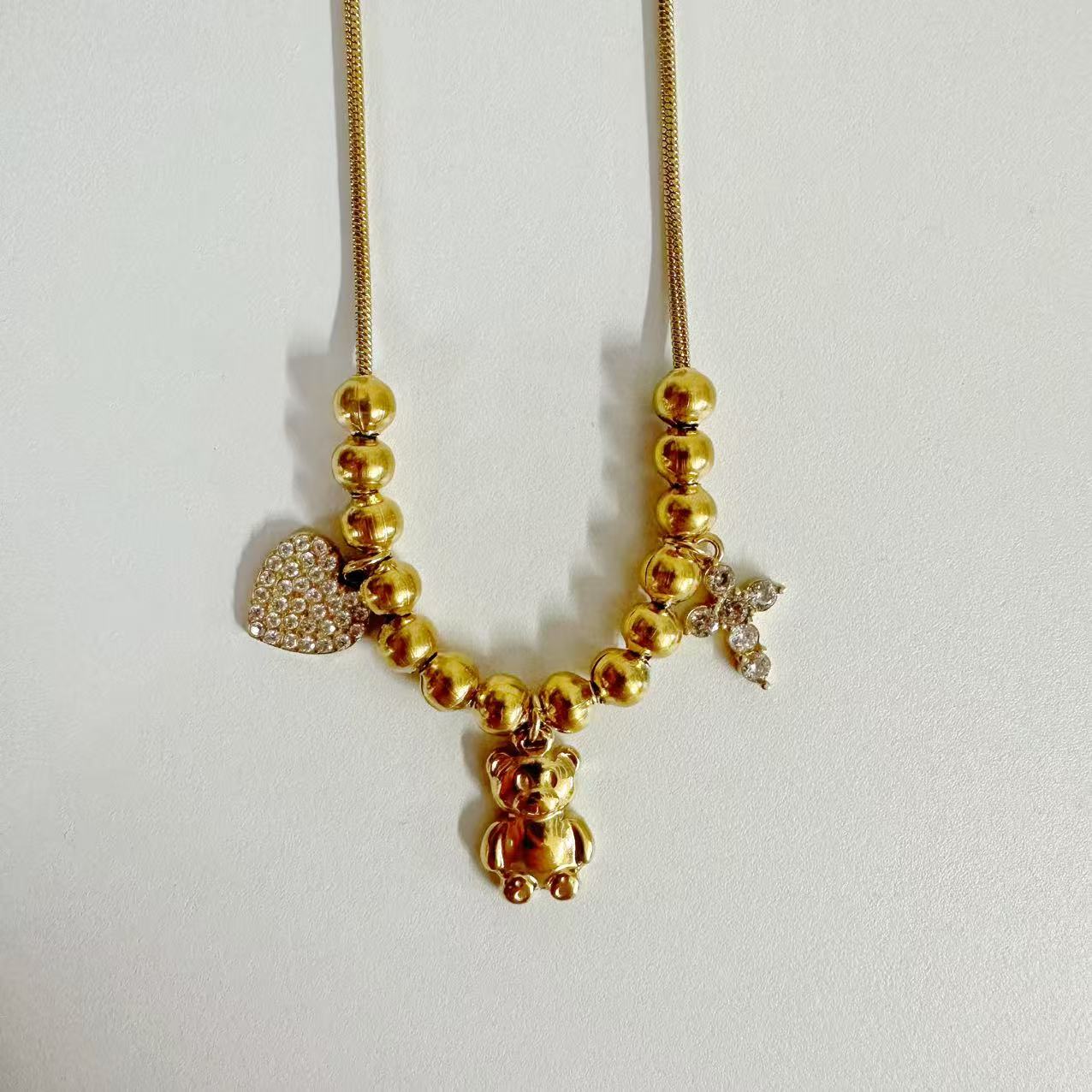 (C113)COLLANA DONNA IN ACCIAIO INOX | WOMEN'S NECKLACE IN STAINLESS STEEL