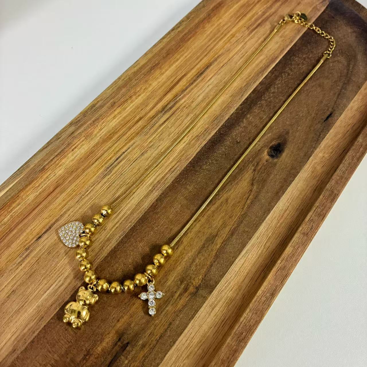 (C113)COLLANA DONNA IN ACCIAIO INOX | WOMEN'S NECKLACE IN STAINLESS STEEL