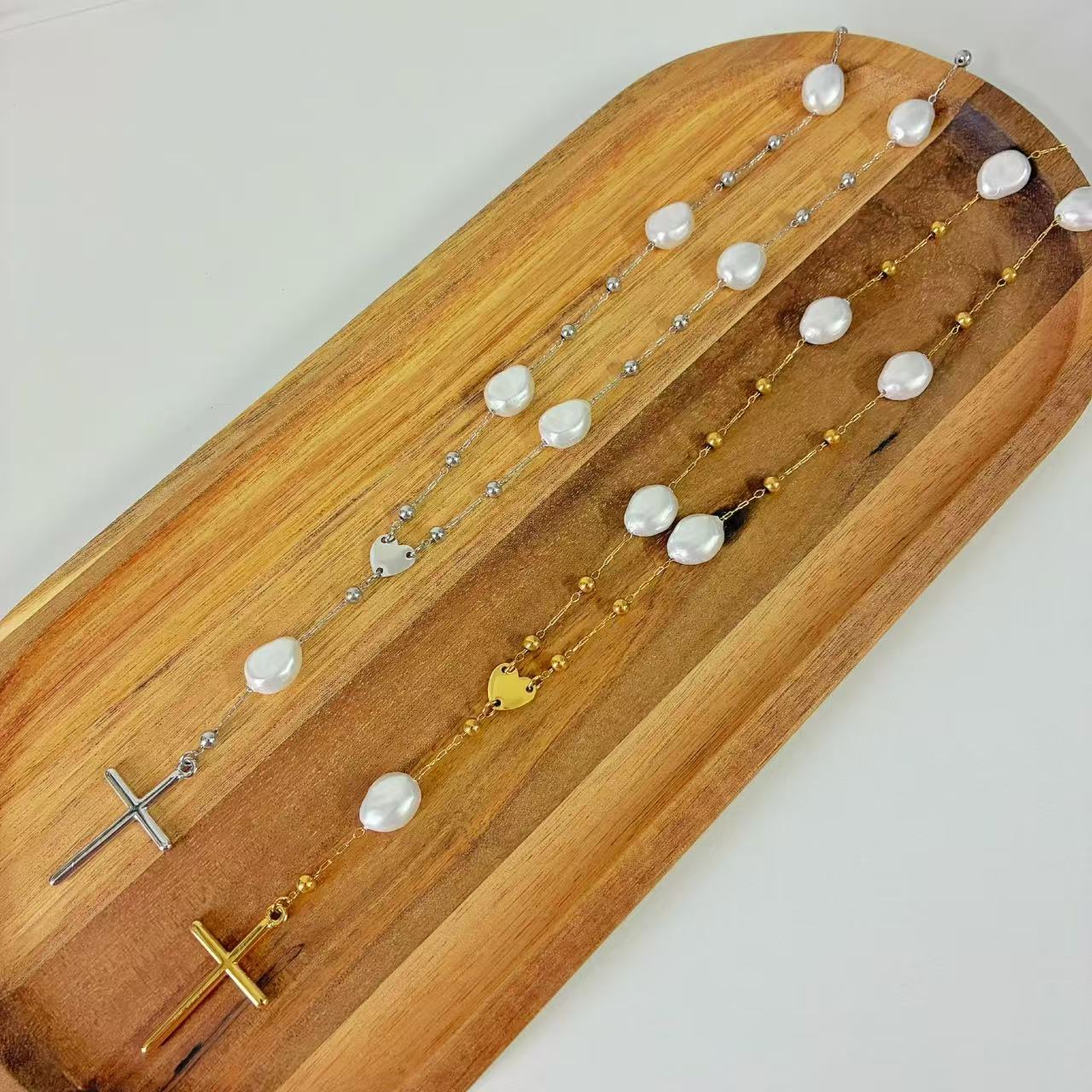 (C115)COLLANA DONNA IN ACCIAIO INOX | WOMEN'S NECKLACE IN STAINLESS STEEL