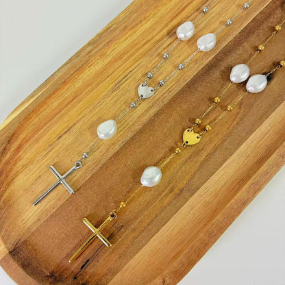 (C115)COLLANA DONNA IN ACCIAIO INOX | WOMEN'S NECKLACE IN STAINLESS STEEL