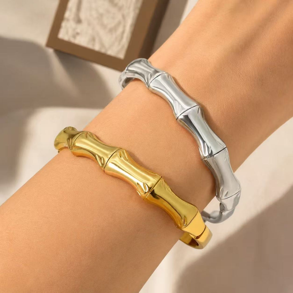 Bracciale “Bamboo” | in acciaio inox