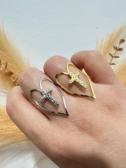 Anello regolabile in acciaio inox (A76)