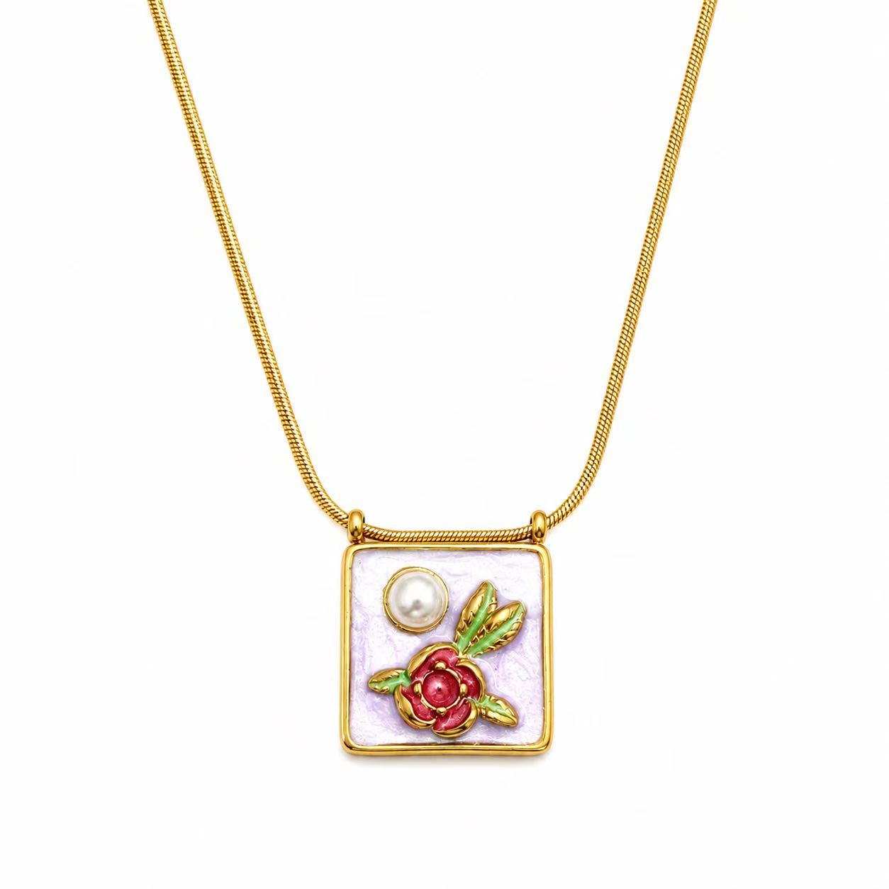 Collana “Miniatura” | in acciaio inox