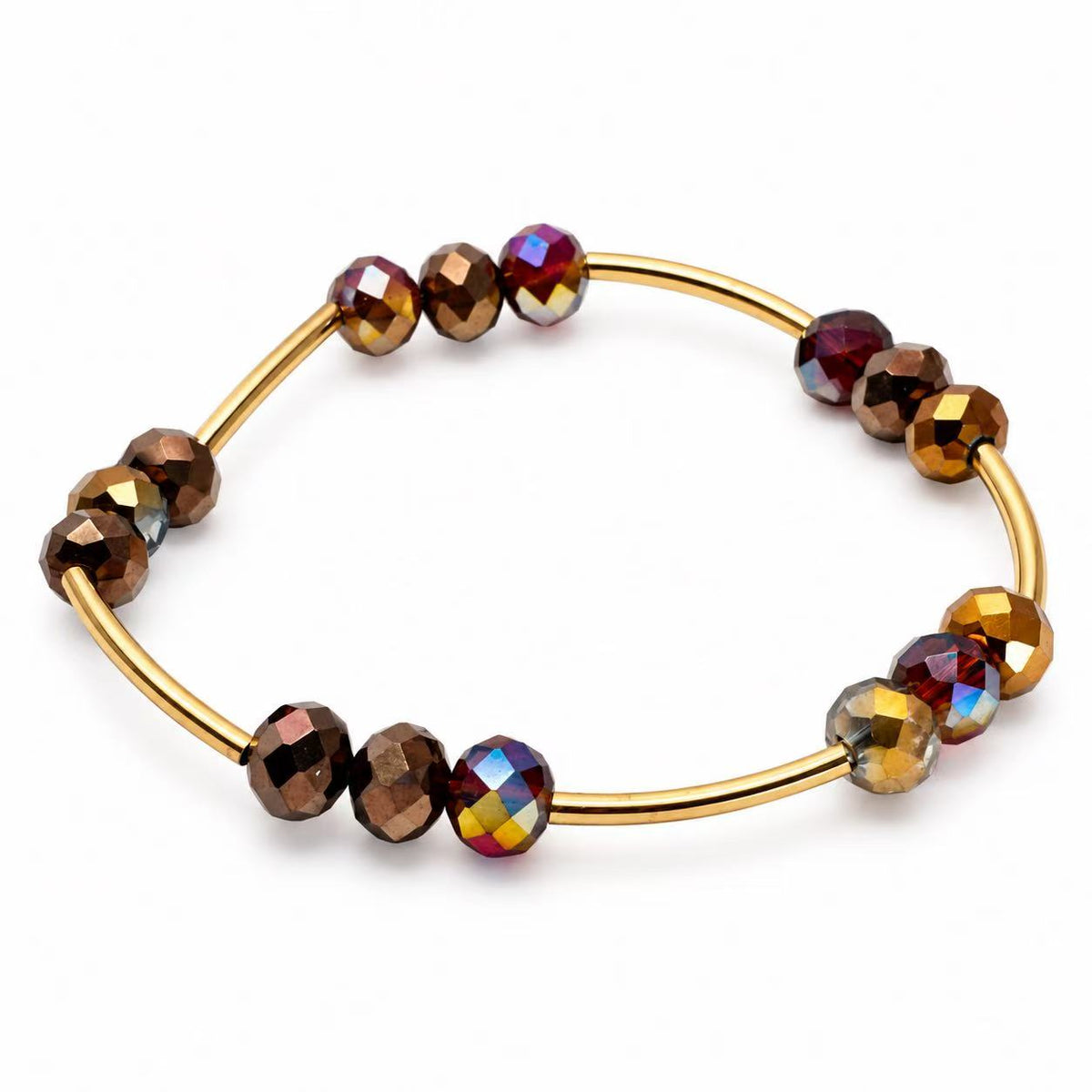 Bracciale boreale elastico  in acciaio inox