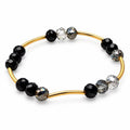 Bracciale boreale elastico  in acciaio inox