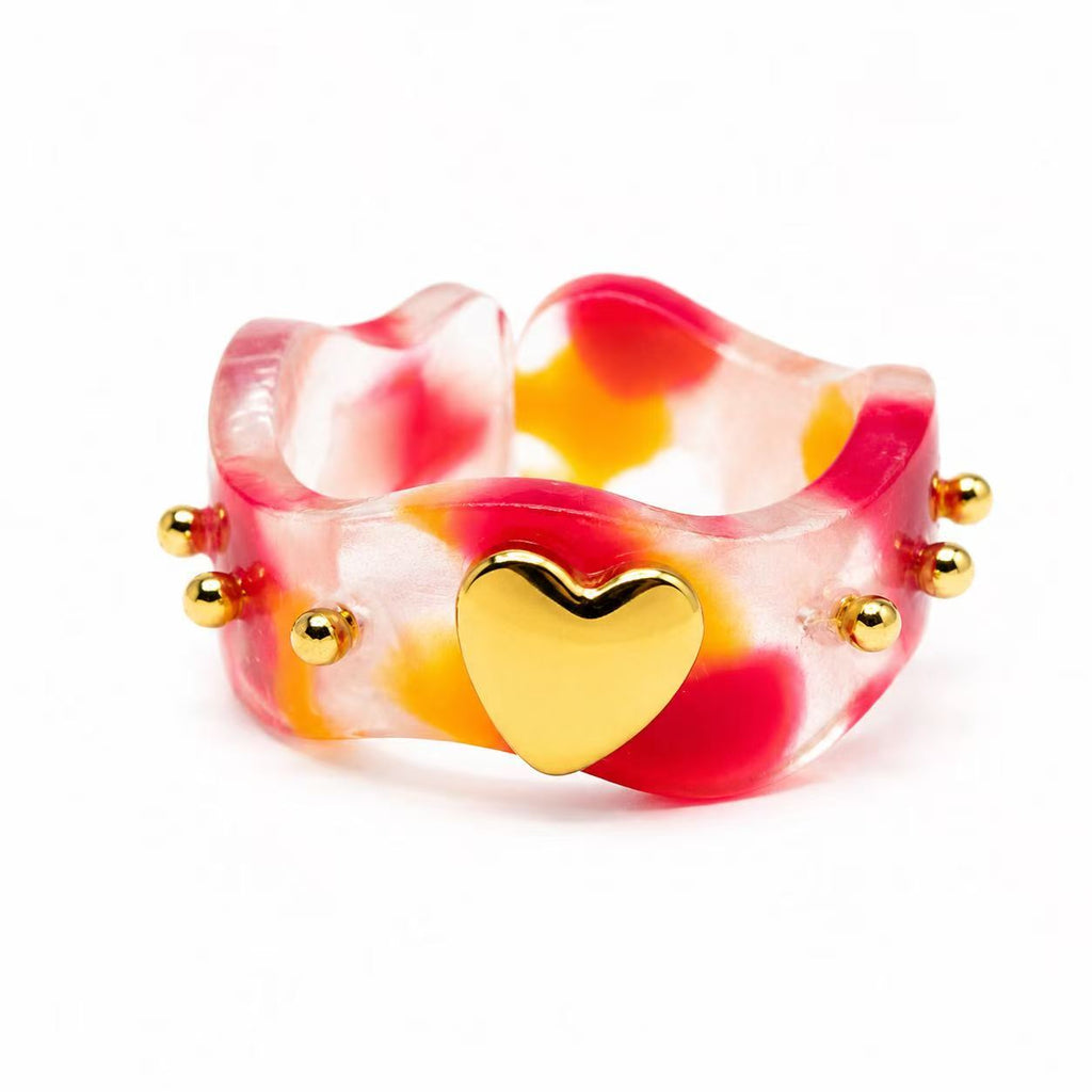 Anello “Gelée” | in acciaio inox