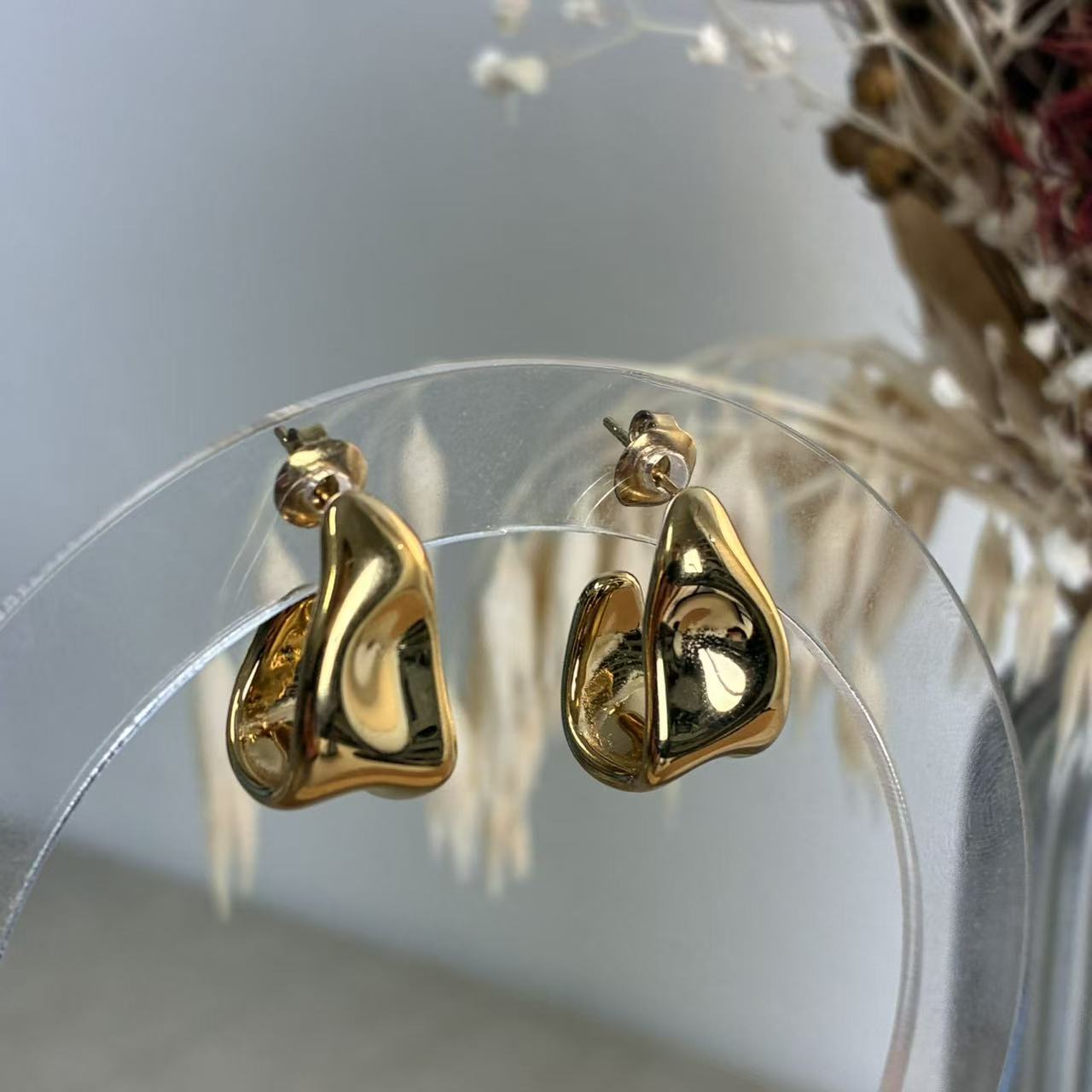 Orecchini Scultura Irregolare – Linea Moderna