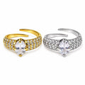 Anello “Clara” | in acciaio inox