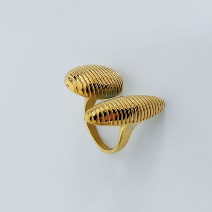 Anello Doppia Scultura – Design Architettonico