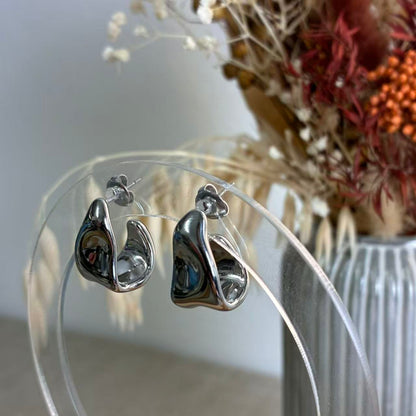 Orecchini Scultura Irregolare – Linea Moderna