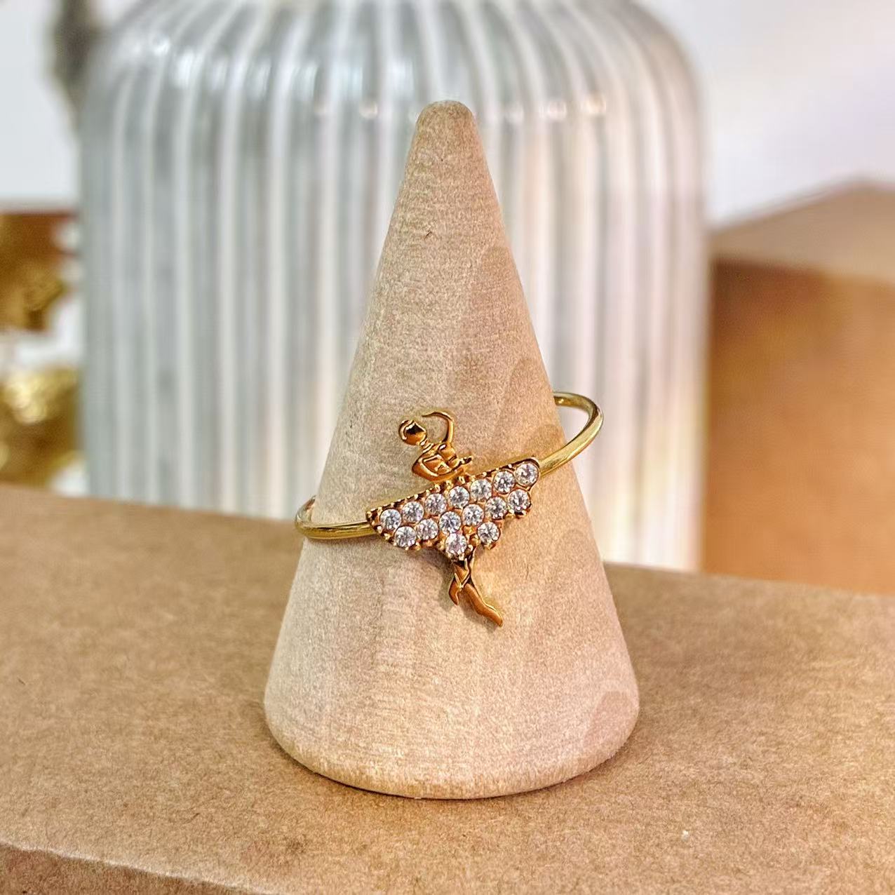 Anello Ballerina Brillante