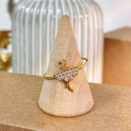 Anello Ballerina Brillante