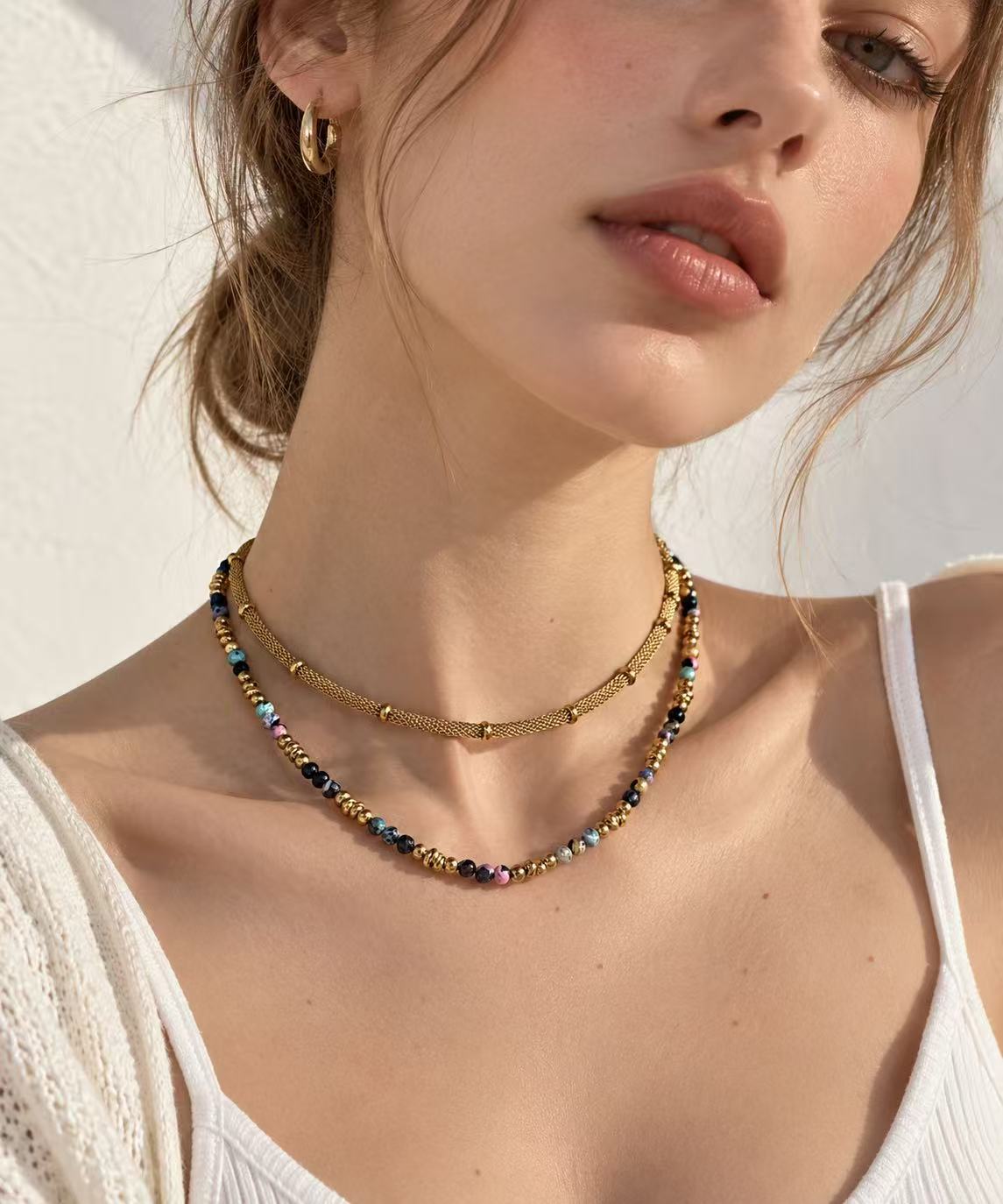 Collana Sequenza | in acciaio inox