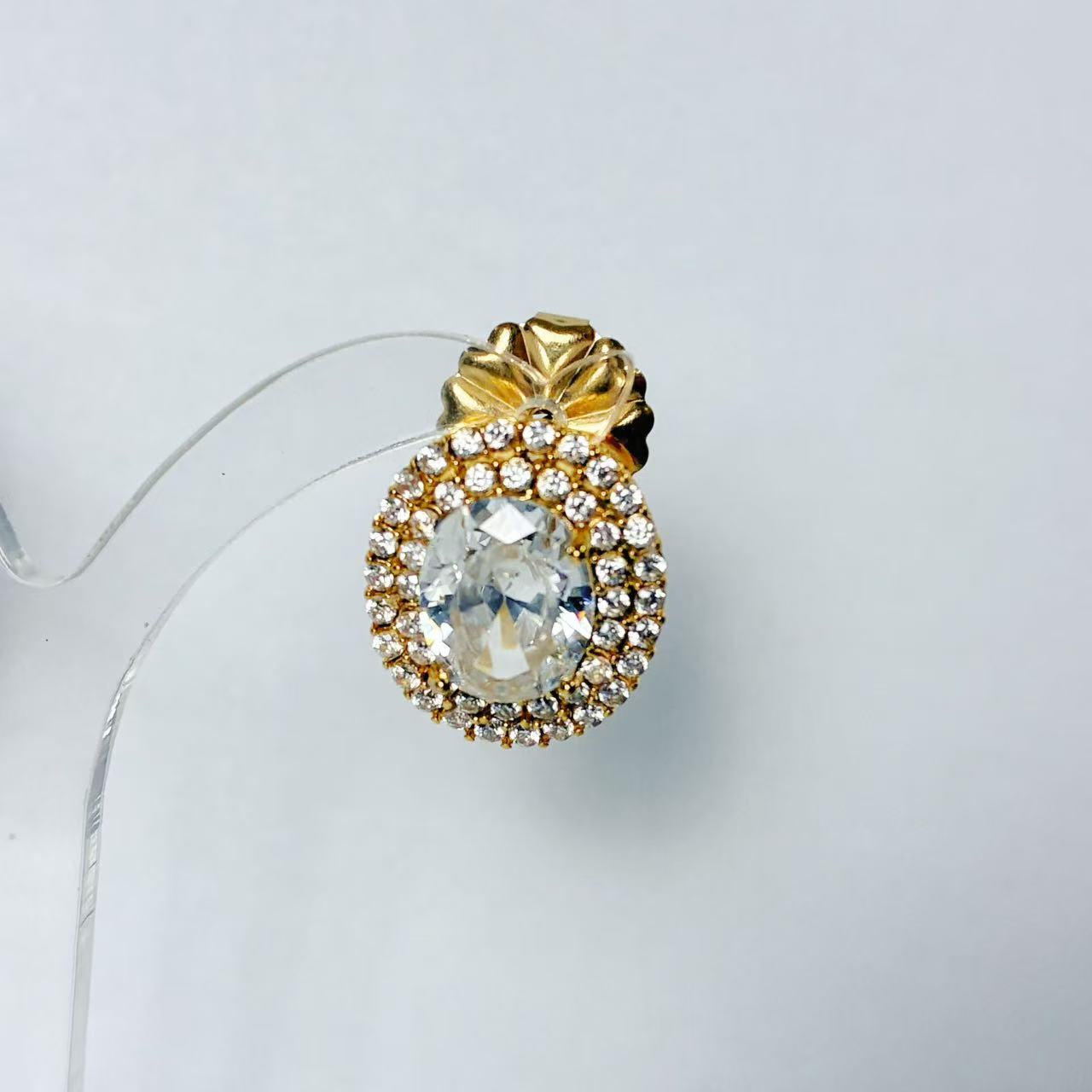 Orecchini “Corona di Luce” – Eleganza Regale e Brillantezza Assoluta