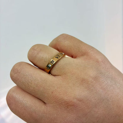 Anello unisex “Tempo” – L’eternità in un istante