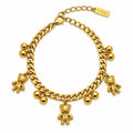 Bracciale Orsetti | 16-20cm | in acciaio inox