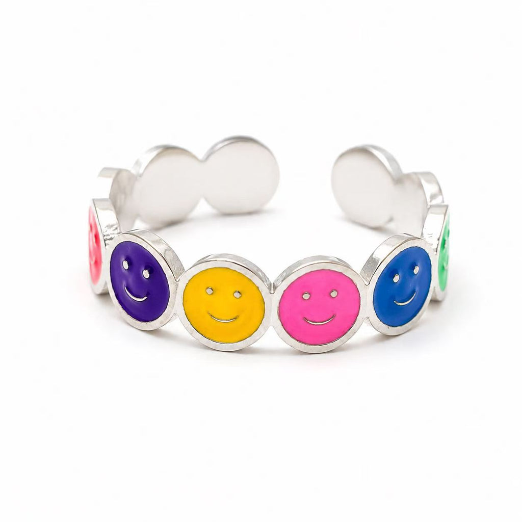 Anello "caleidoscopio" | in acciaio inox