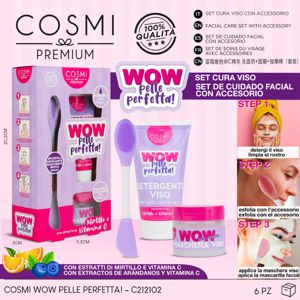 SET CURA VISO CON ACCESSORIO