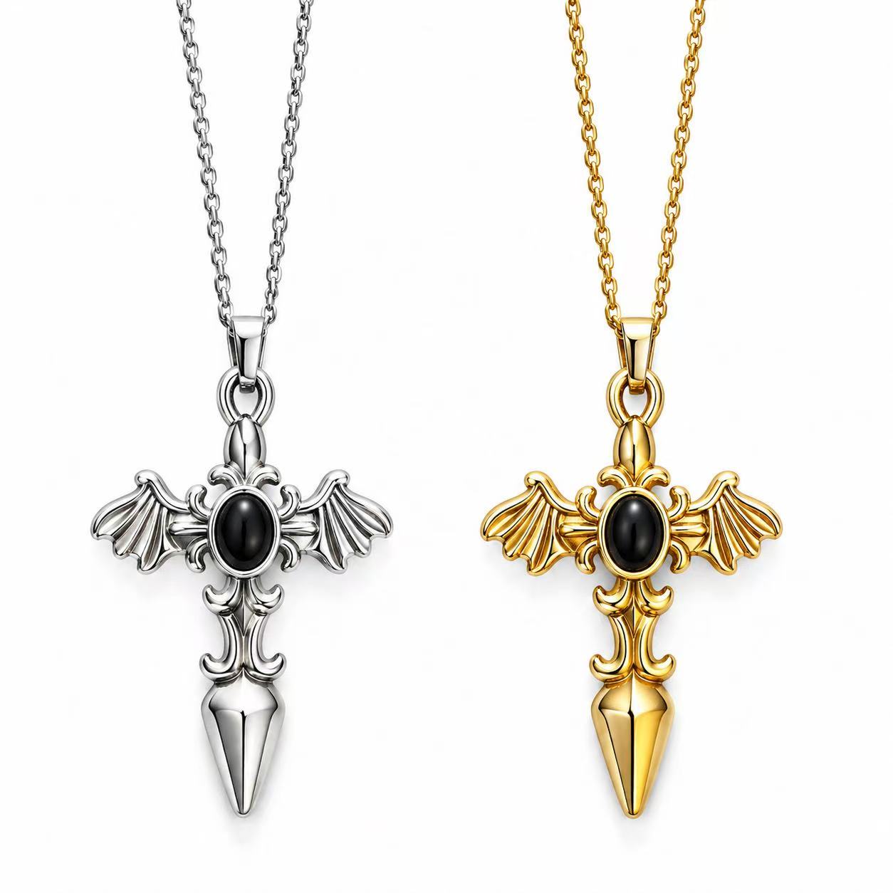 Collana “Araldica” | da uomo | 60cm | in acciaio inox