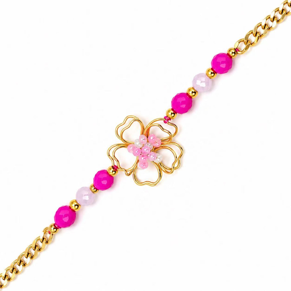 Bracciale “Fiorellino” | in acciaio inox
