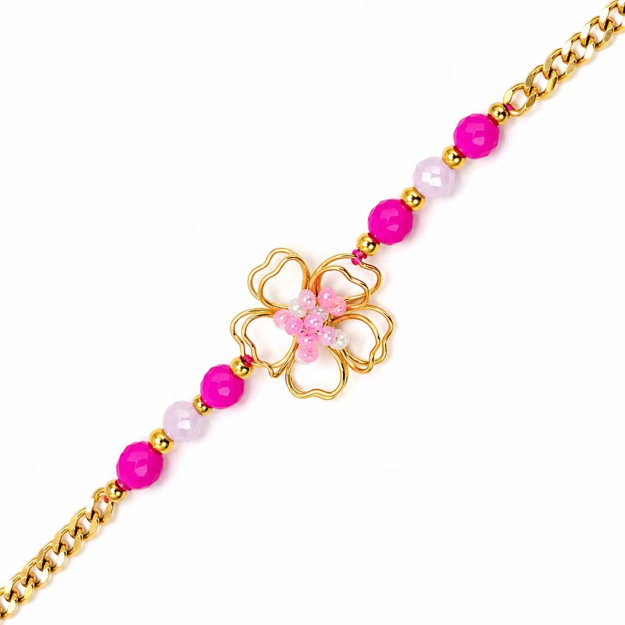 Bracciale “Fiorellino” | in acciaio inox