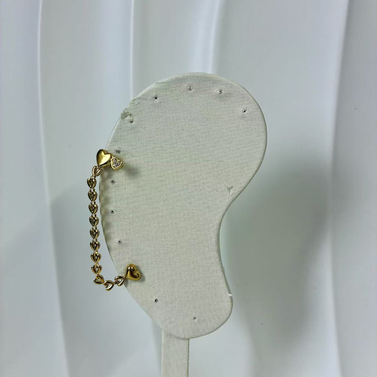 (E23) Ear Cuff in acciaio inox