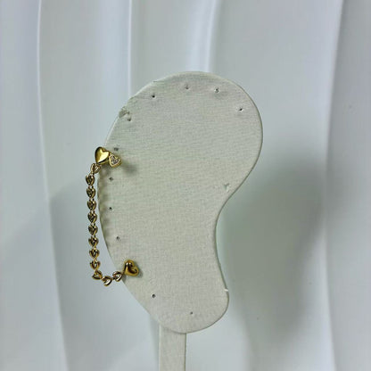 (E23) Ear Cuff in acciaio inox