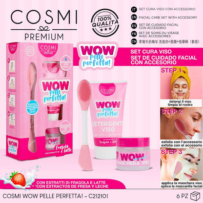 SET CURA VISO CON ACCESSORIO