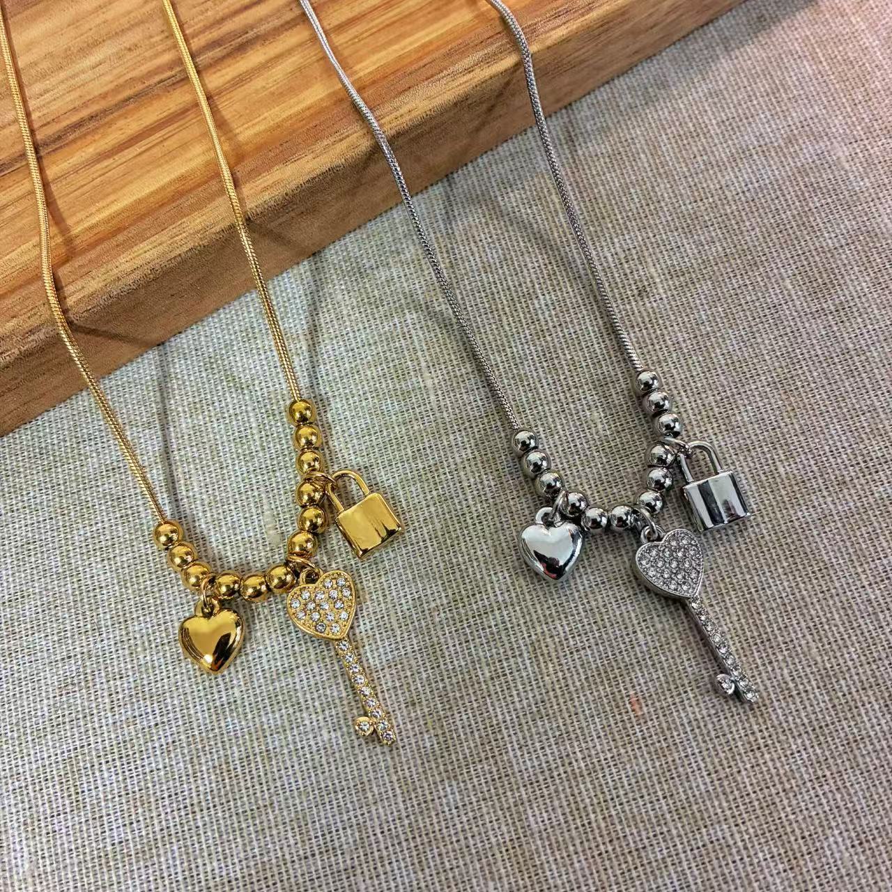 Collana “Cuore e Chiave”