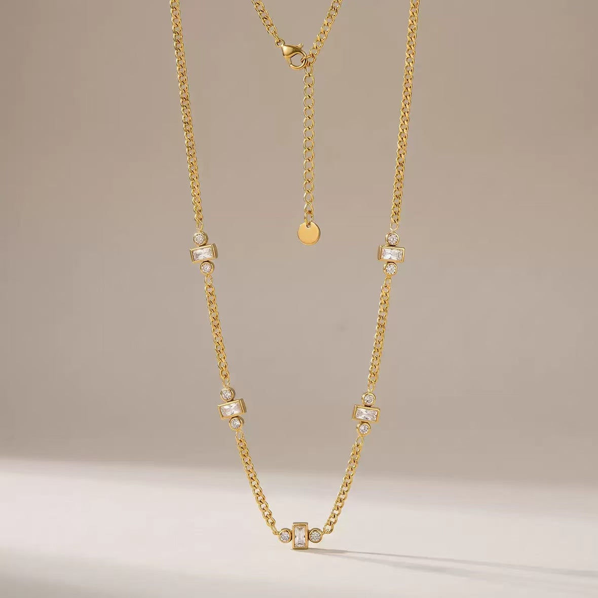 Collana Modulo | 46cm | in acciaio inox