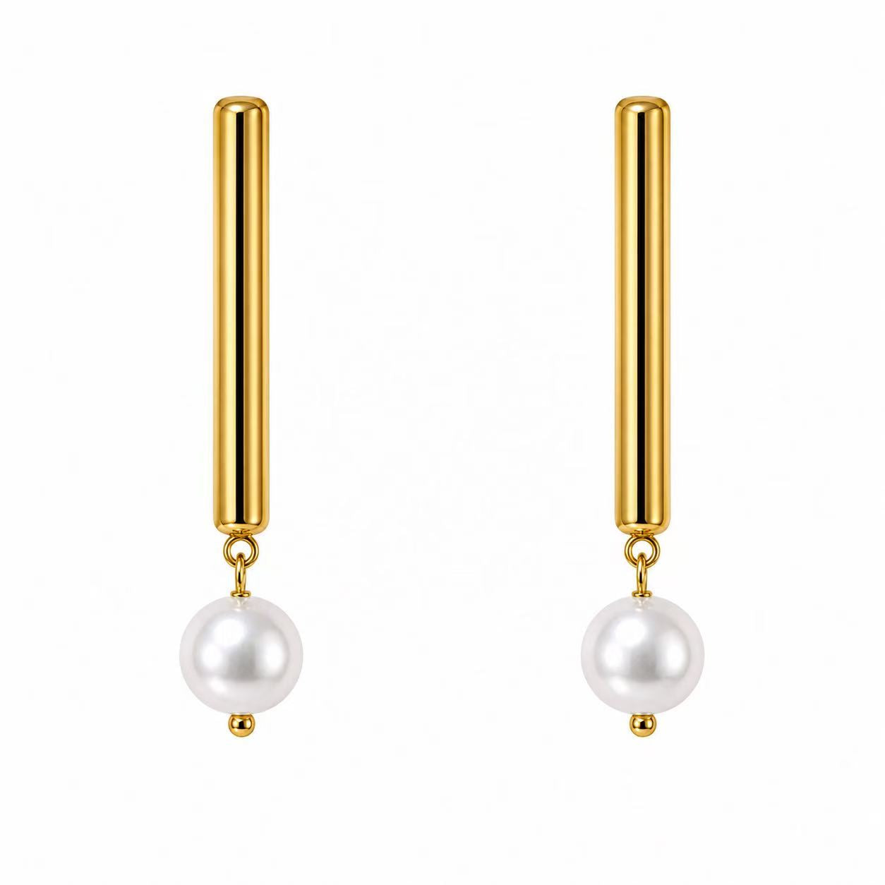 Orecchini “Stilo” | in acciaio inox