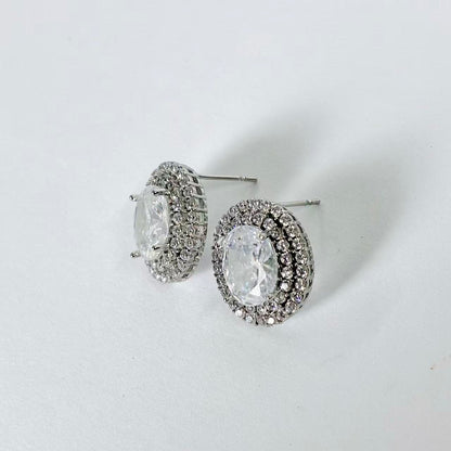 Orecchini “Corona di Luce” – Eleganza Regale e Brillantezza Assoluta