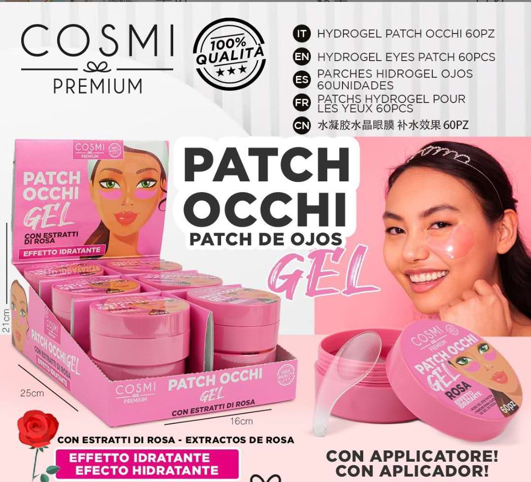 Patch occhi effetto idratante con applicatore 60 pz