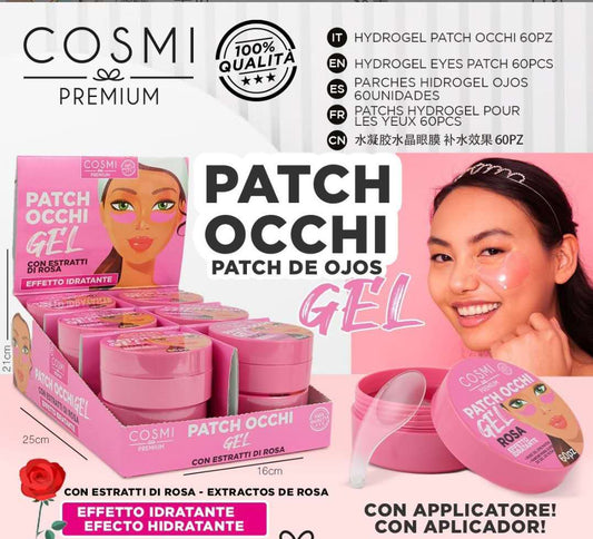 Patch occhi effetto idratante con applicatore 60 pz
