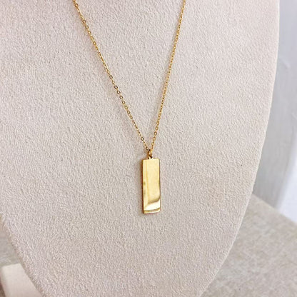 Collana “Minimal Rettangolo”