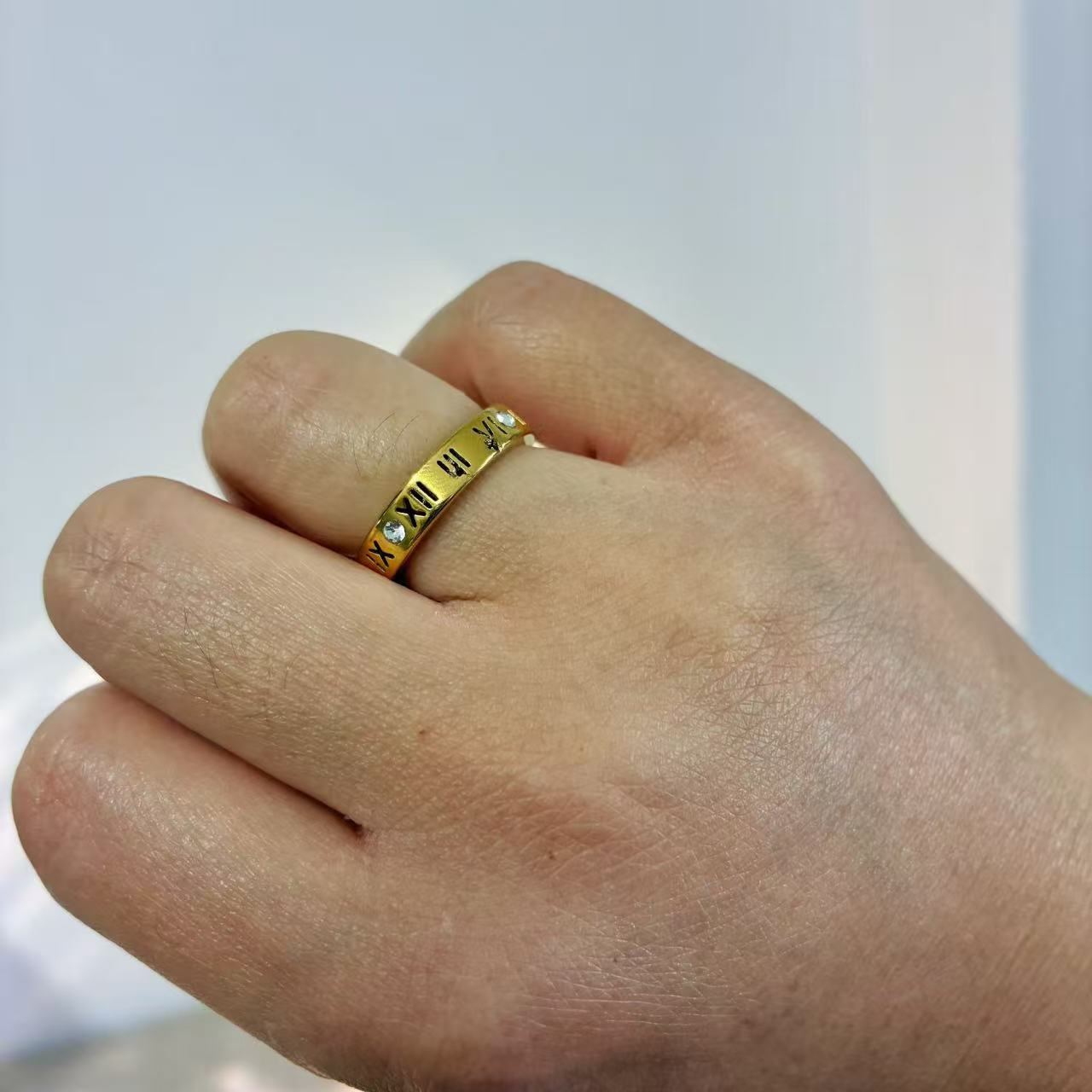 Anello unisex “Tempo” – L’eternità in un istante