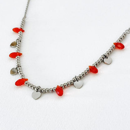 Collana “Cuori e Gocce”