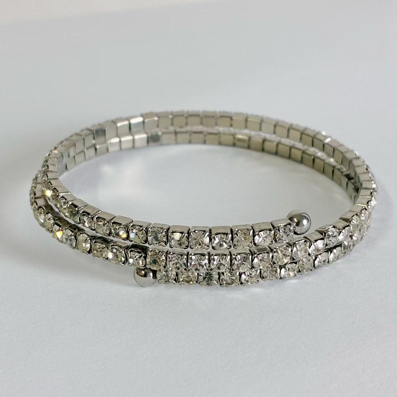 Bracciale tennis semirigido