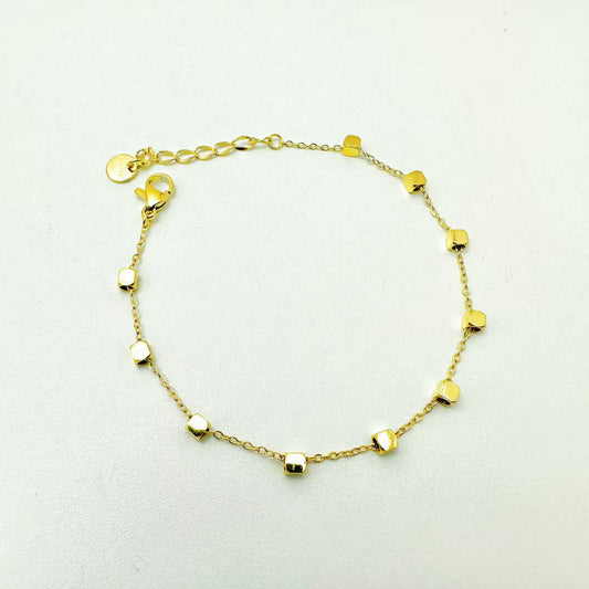 (B172)Bracciale cubetti