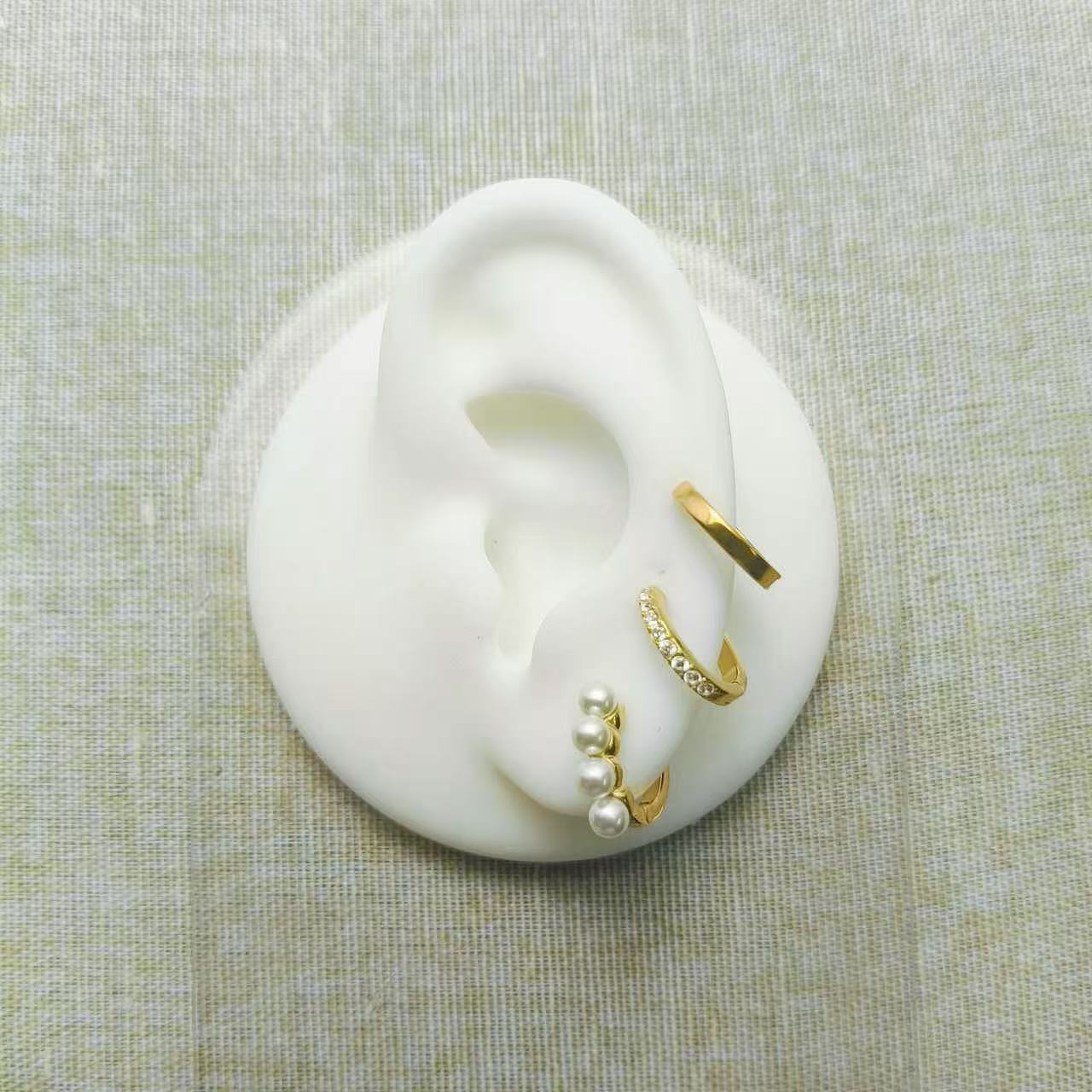 (O181)Set orecchini 3 pezzi