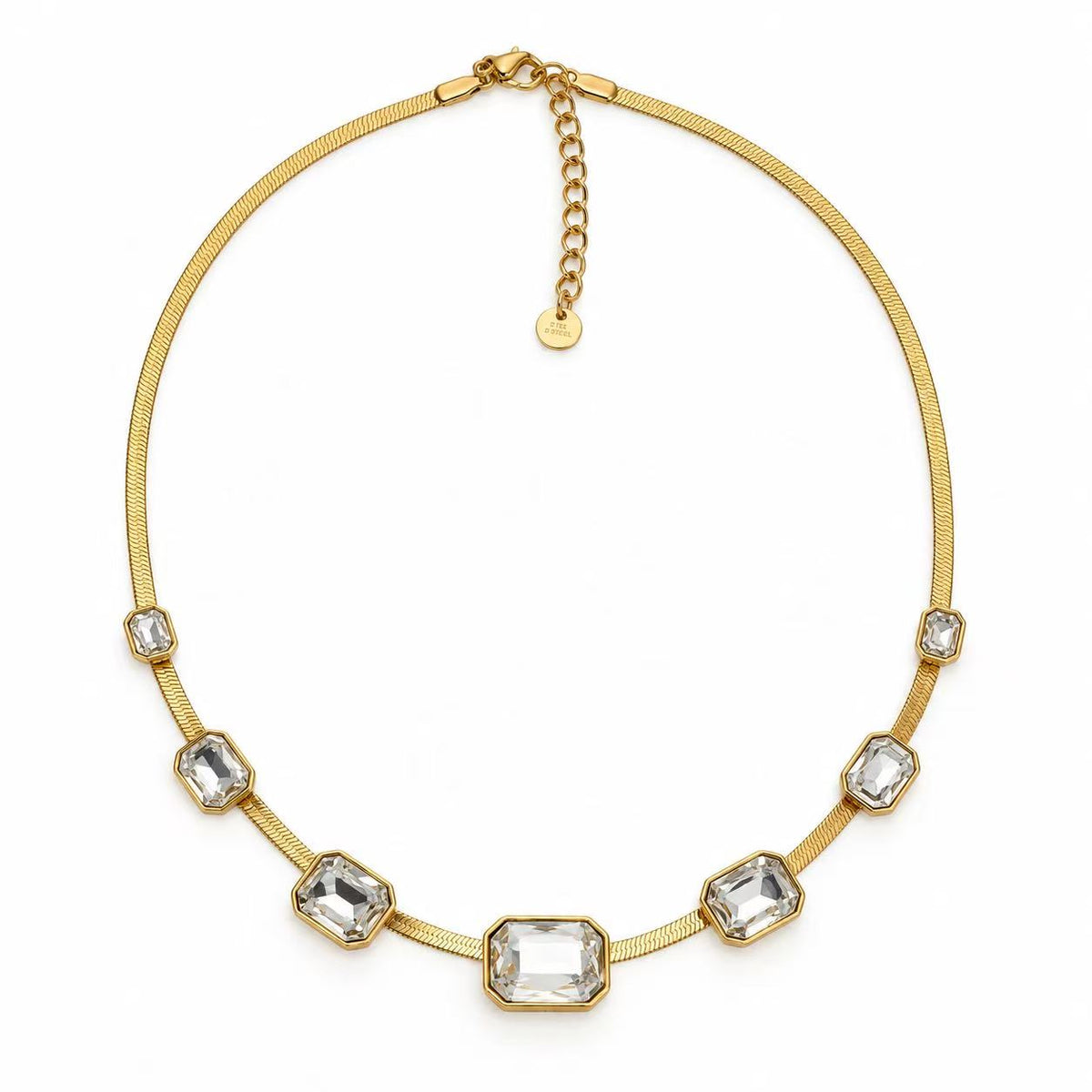 Collana Gradazione | 46,5cm | in acciaio inox