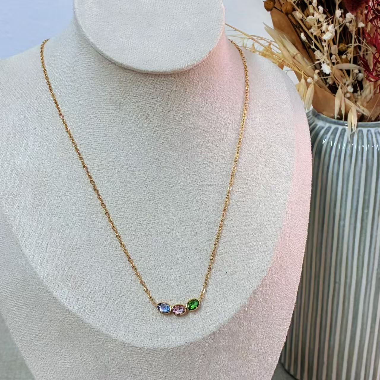 Collana “Trio di Luce”