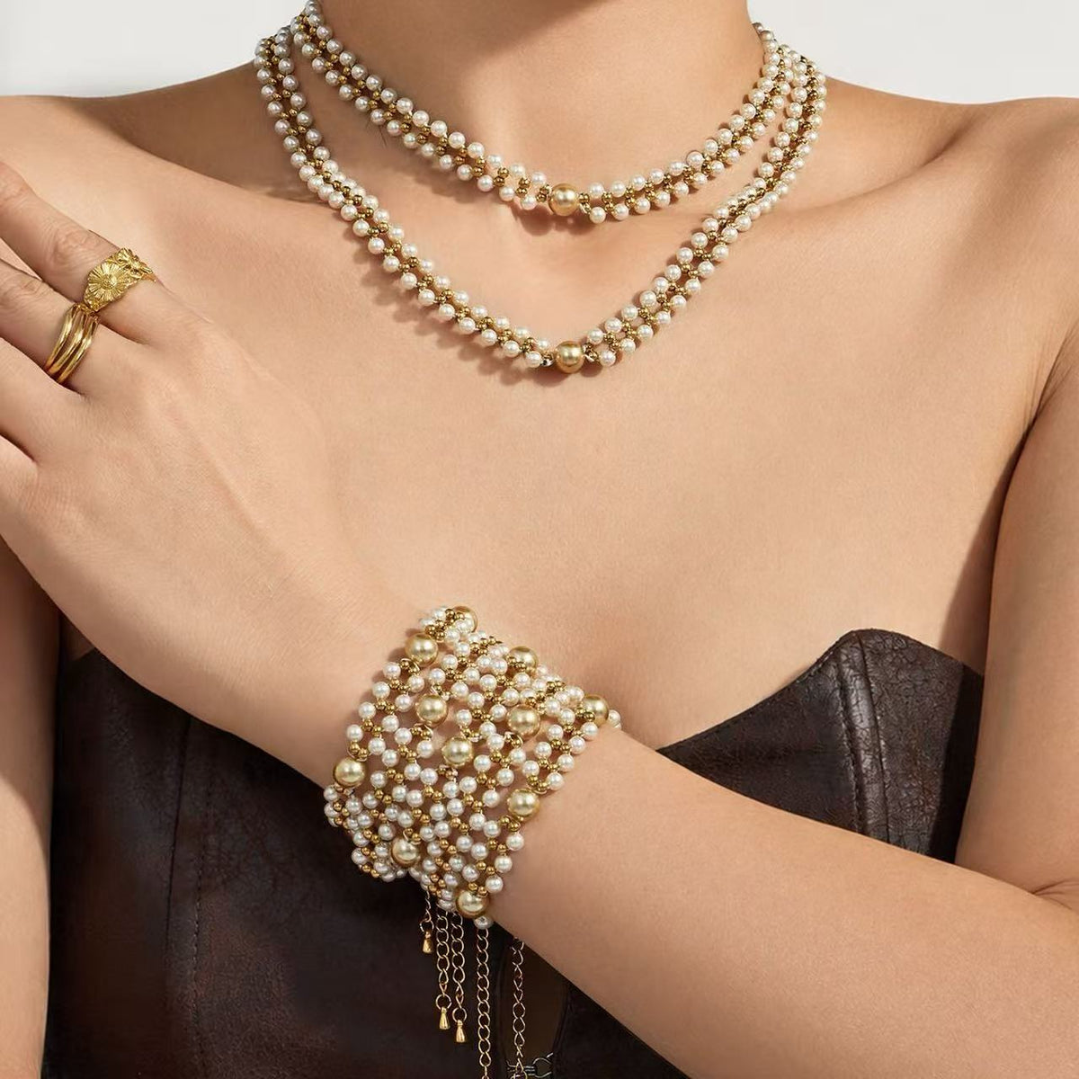 Bracciale Galatea | 16-21cm | in acciaio inox