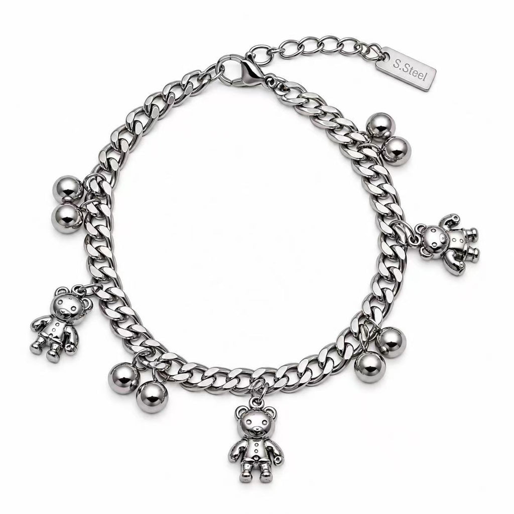 Bracciale Orsetti | 16-20cm | in acciaio inox
