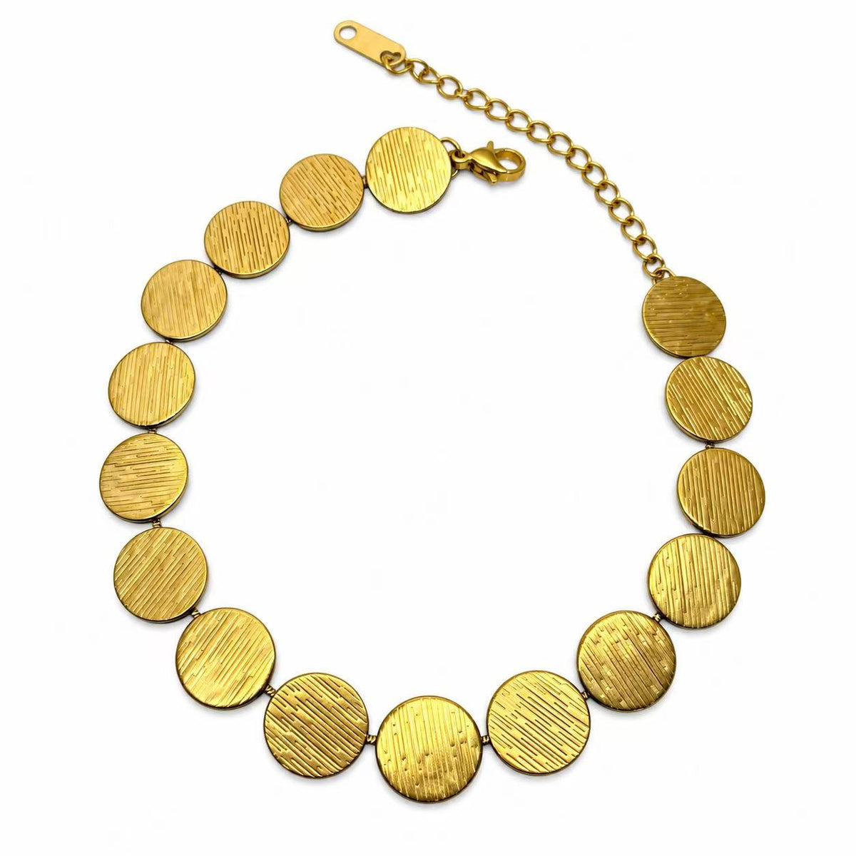 Bracciale Medaglie | 18-23cm | in acciaio inox