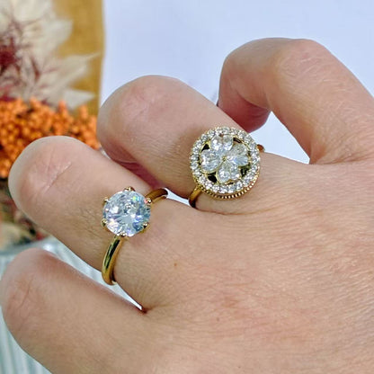 Anello “Fiore Incantato” – Luminosità e Armonia Perfetta